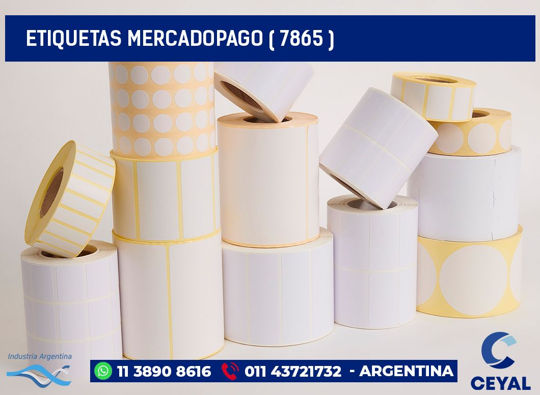 ETIQUETAS MERCADOPAGO ( 7865 )