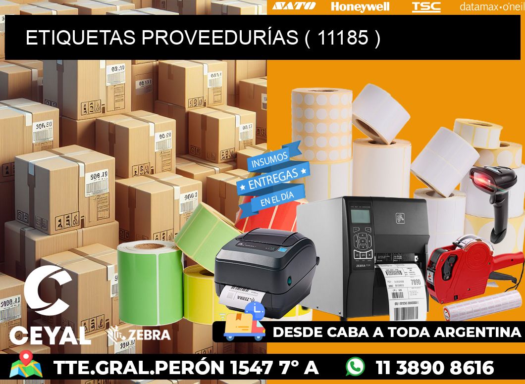 ETIQUETAS PROVEEDURÍAS ( 11185 )