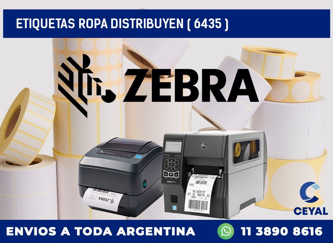 ETIQUETAS ROPA DISTRIBUYEN ( 6435 )