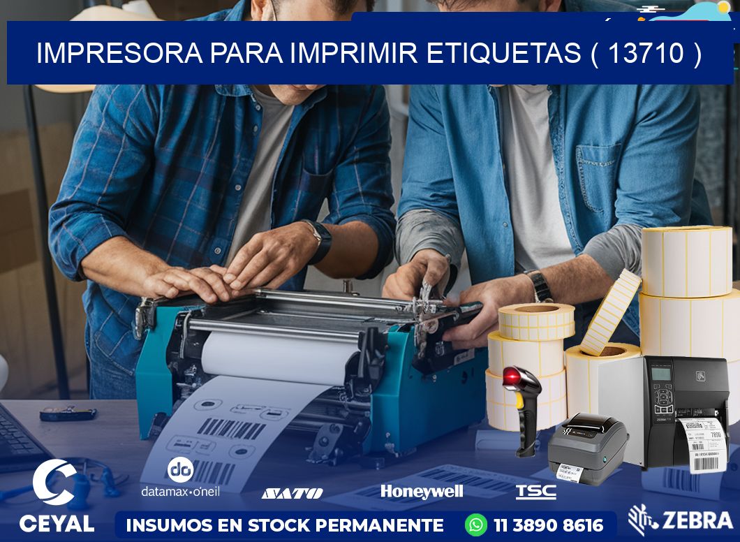 IMPRESORA PARA IMPRIMIR ETIQUETAS ( 13710 )