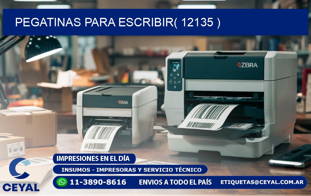 PEGATINAS PARA ESCRIBIR( 12135 )