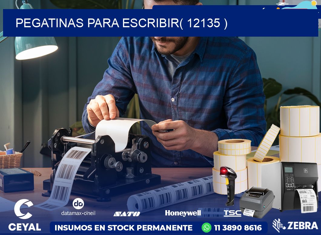 PEGATINAS PARA ESCRIBIR( 12135 )