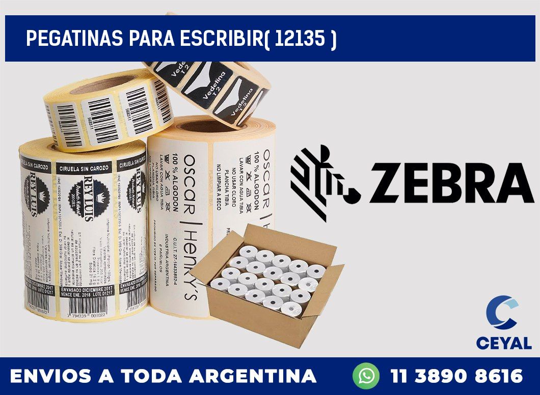 PEGATINAS PARA ESCRIBIR( 12135 )