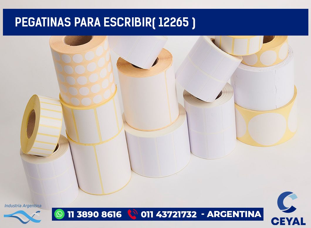 PEGATINAS PARA ESCRIBIR( 12265 )