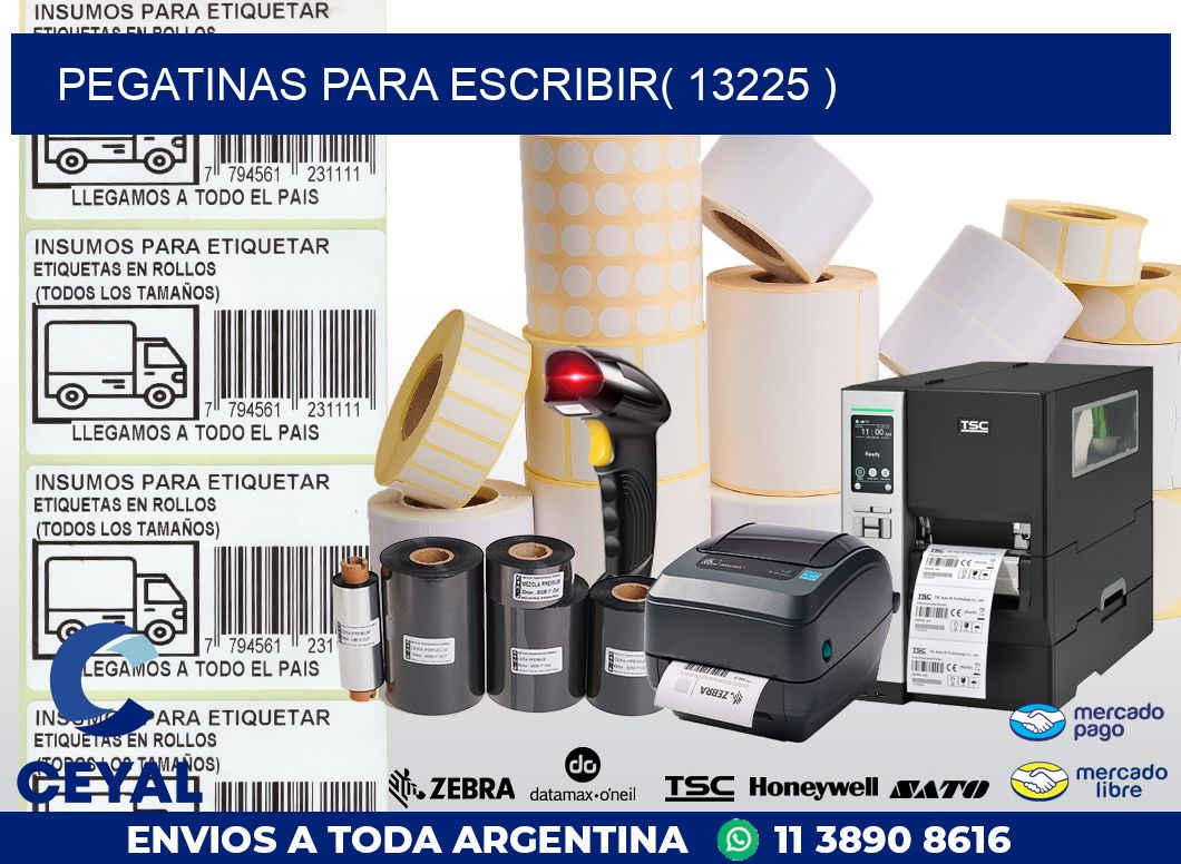 PEGATINAS PARA ESCRIBIR( 13225 )