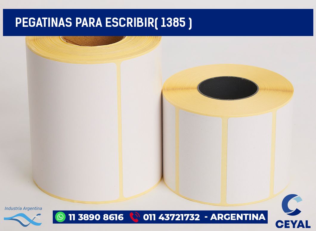 PEGATINAS PARA ESCRIBIR( 1385 )