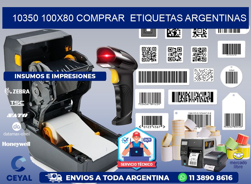 10350 100X80 COMPRAR  ETIQUETAS ARGENTINAS