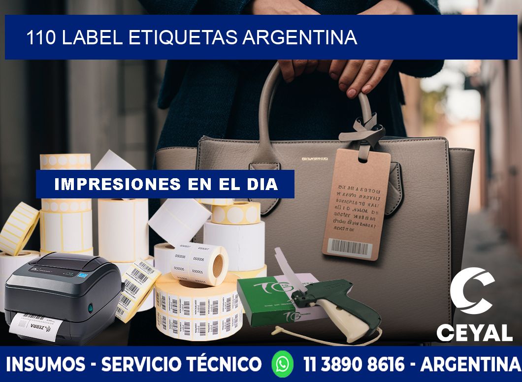 110 LABEL ETIQUETAS ARGENTINA