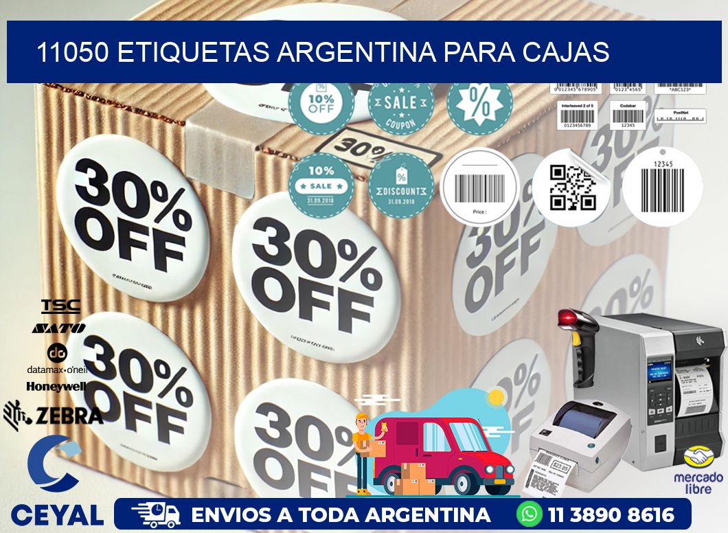 11050 ETIQUETAS ARGENTINA PARA CAJAS