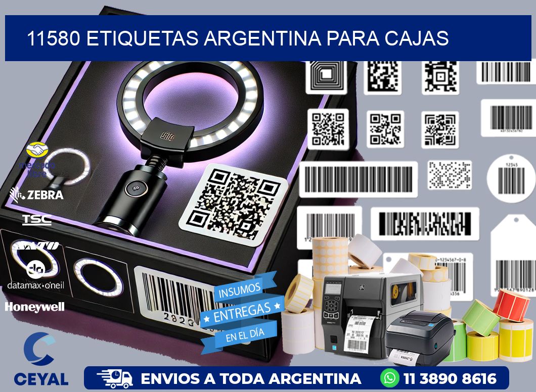 11580 ETIQUETAS ARGENTINA PARA CAJAS