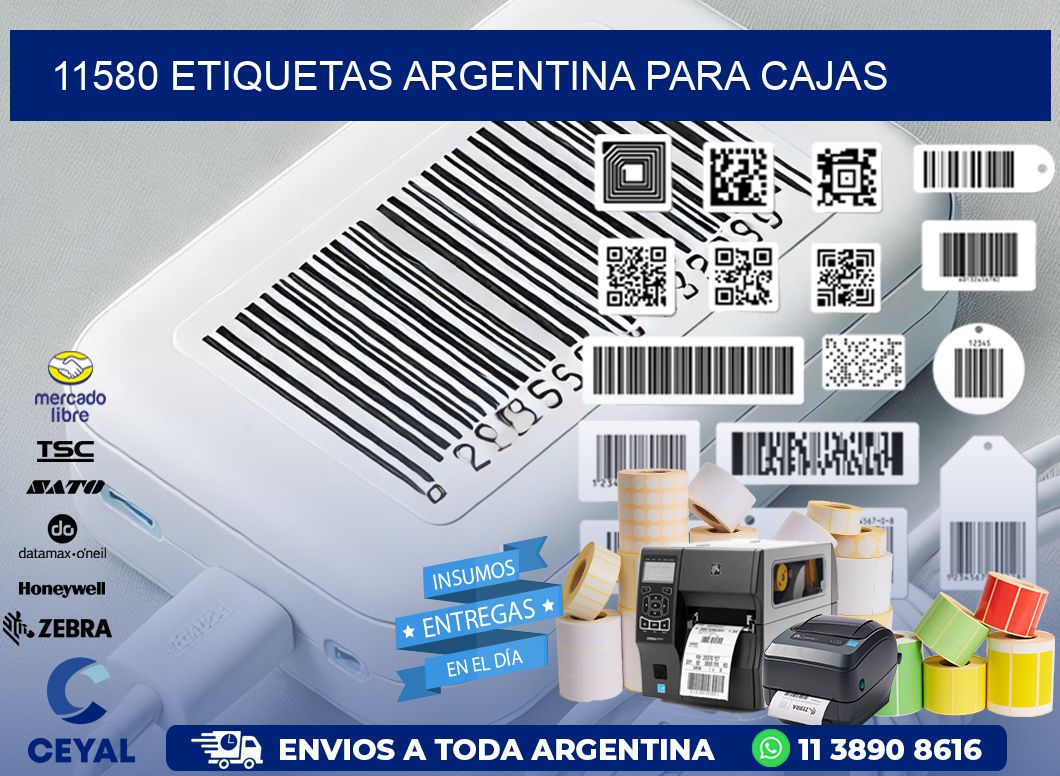 11580 ETIQUETAS ARGENTINA PARA CAJAS