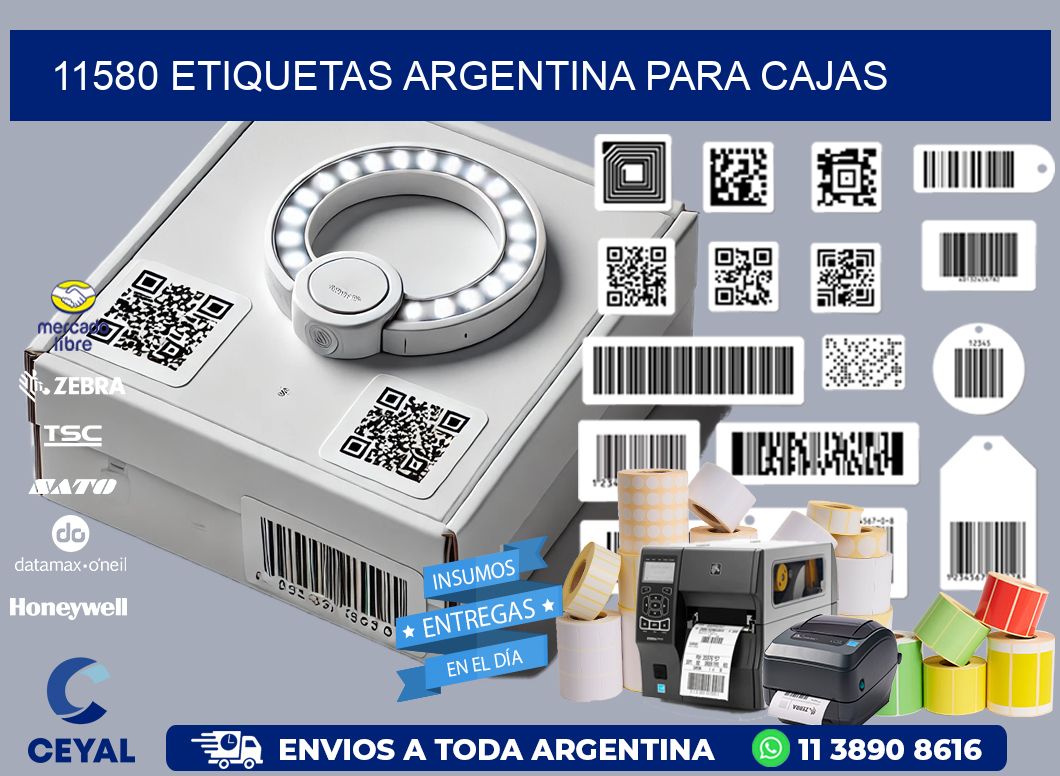 11580 ETIQUETAS ARGENTINA PARA CAJAS