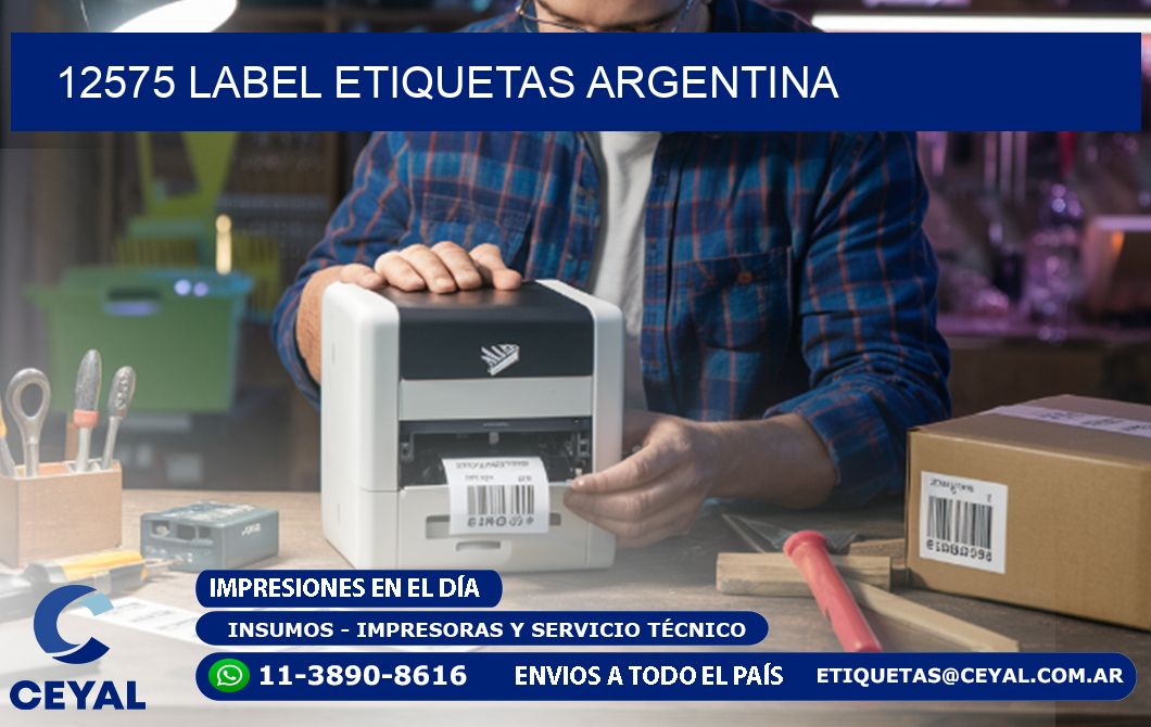 12575 LABEL ETIQUETAS ARGENTINA