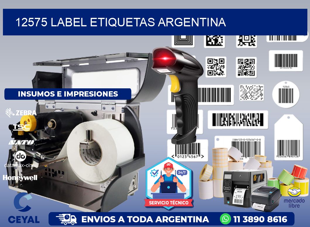 12575 LABEL ETIQUETAS ARGENTINA