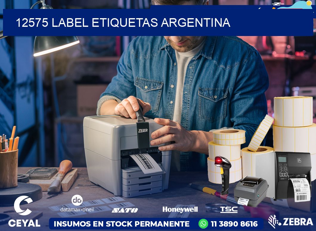 12575 LABEL ETIQUETAS ARGENTINA