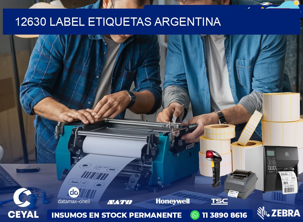 12630 LABEL ETIQUETAS ARGENTINA