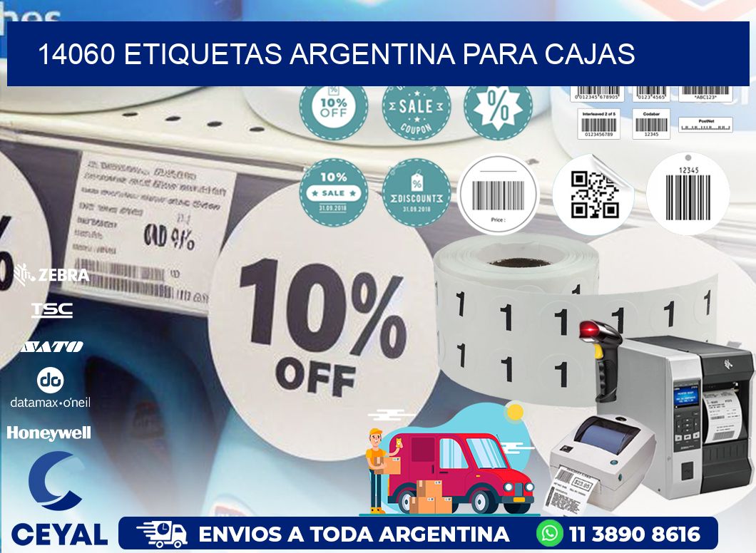 14060 ETIQUETAS ARGENTINA PARA CAJAS