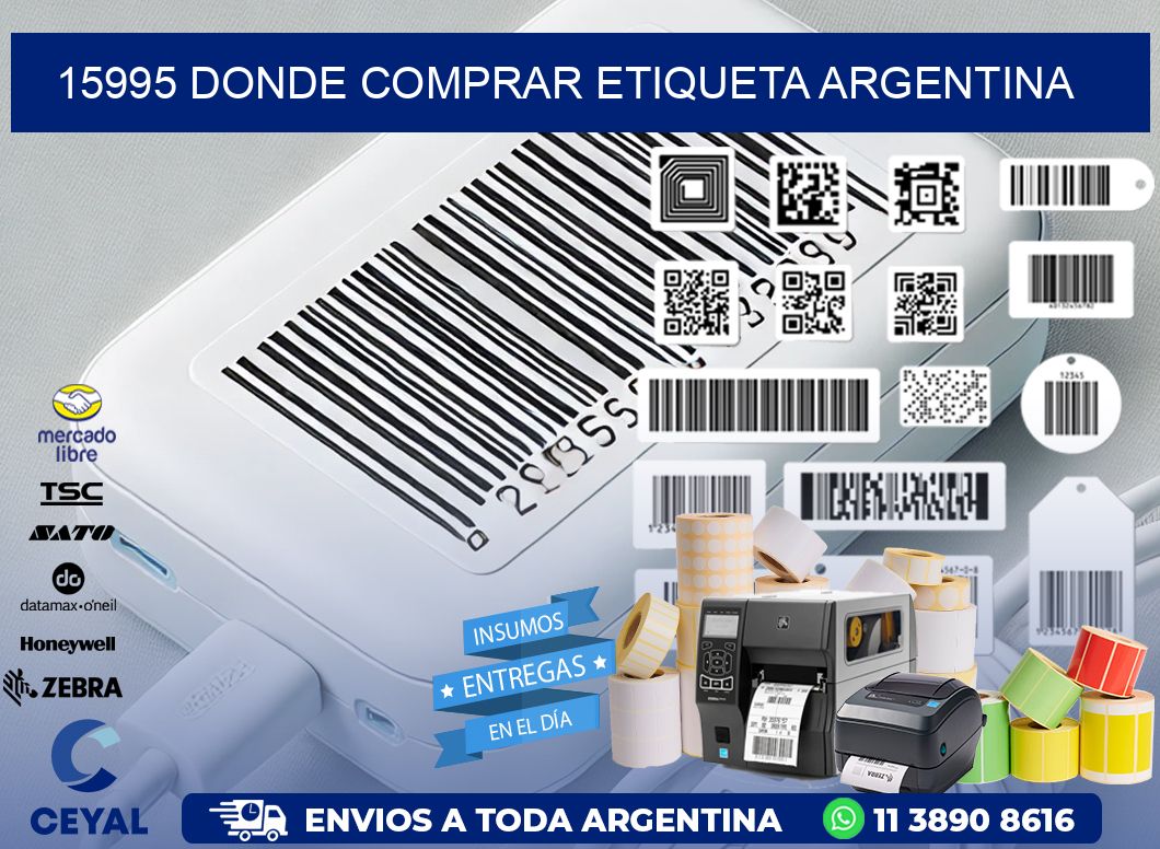 15995 DONDE COMPRAR ETIQUETA ARGENTINA