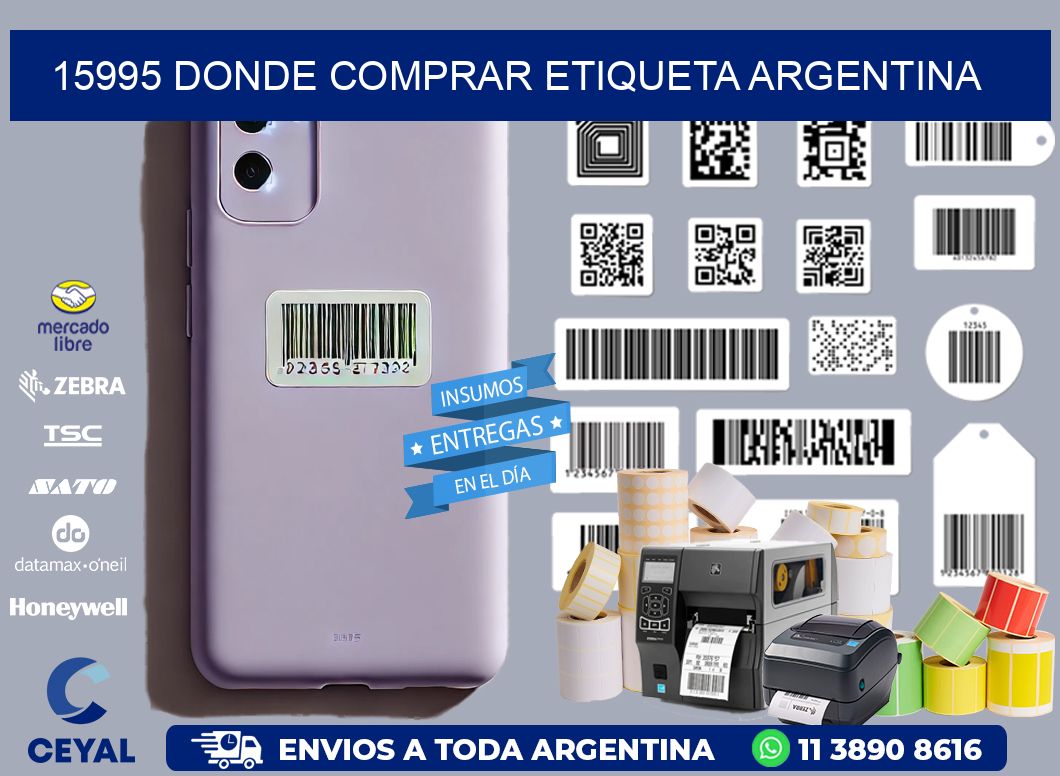 15995 DONDE COMPRAR ETIQUETA ARGENTINA