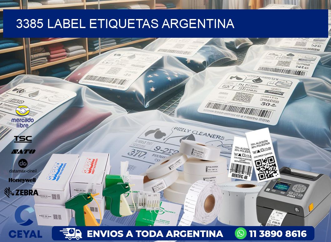 3385 LABEL ETIQUETAS ARGENTINA