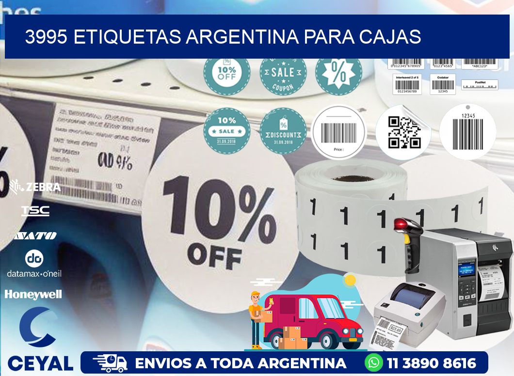 3995 ETIQUETAS ARGENTINA PARA CAJAS