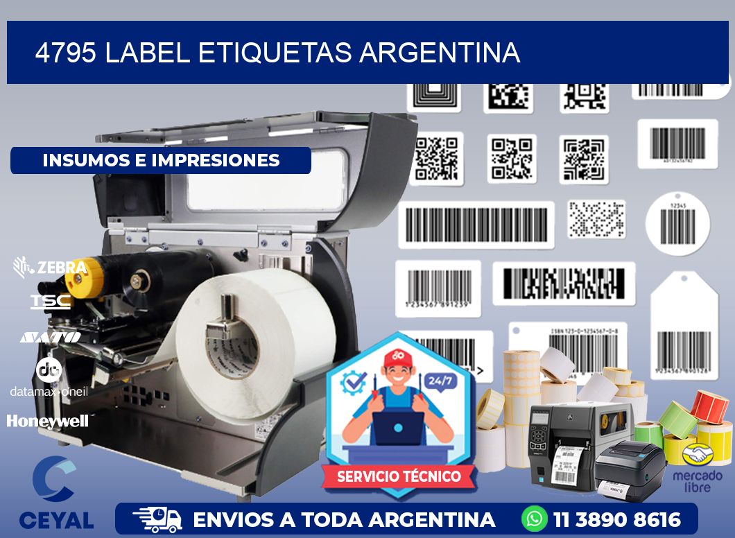 4795 LABEL ETIQUETAS ARGENTINA