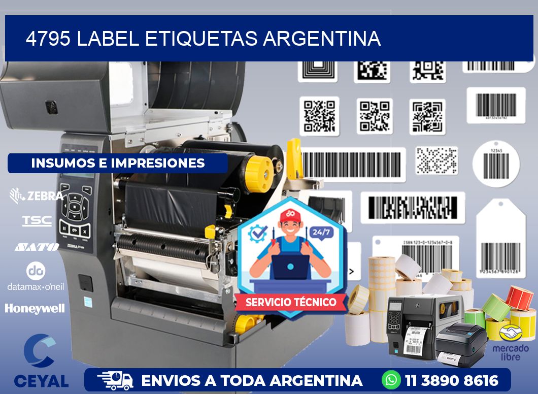 4795 LABEL ETIQUETAS ARGENTINA