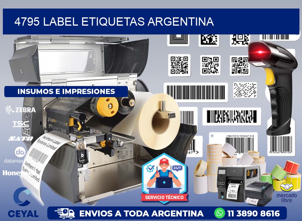 4795 LABEL ETIQUETAS ARGENTINA