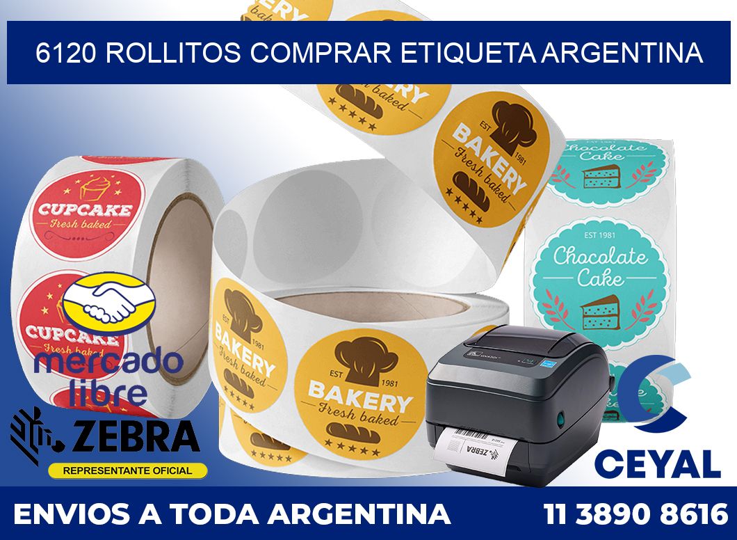 6120 ROLLITOS COMPRAR ETIQUETA ARGENTINA