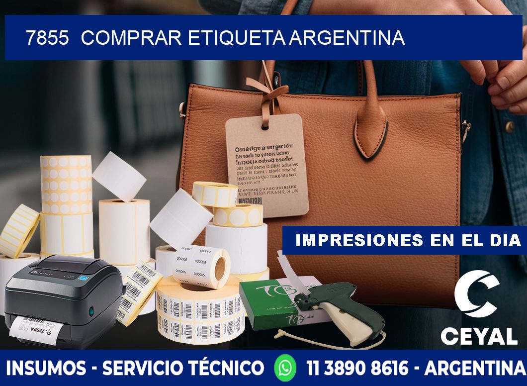 7855  COMPRAR ETIQUETA ARGENTINA