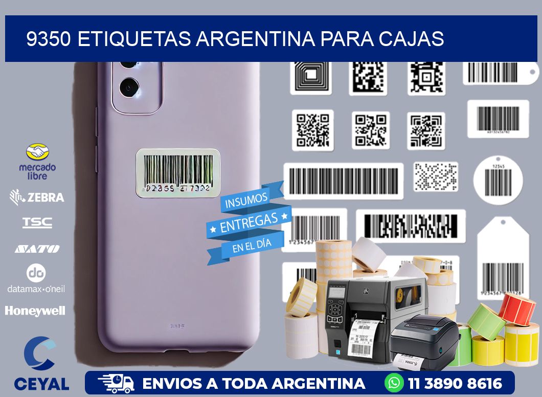 9350 ETIQUETAS ARGENTINA PARA CAJAS