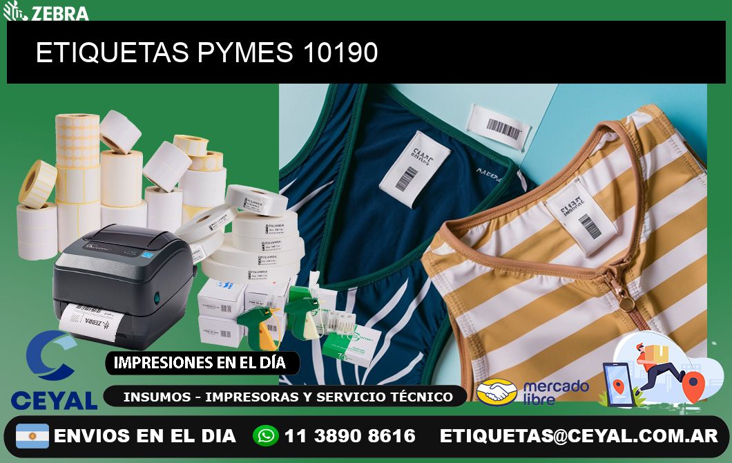 ETIQUETAS PYMES 10190