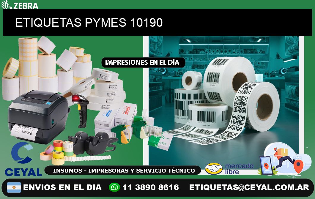 ETIQUETAS PYMES 10190