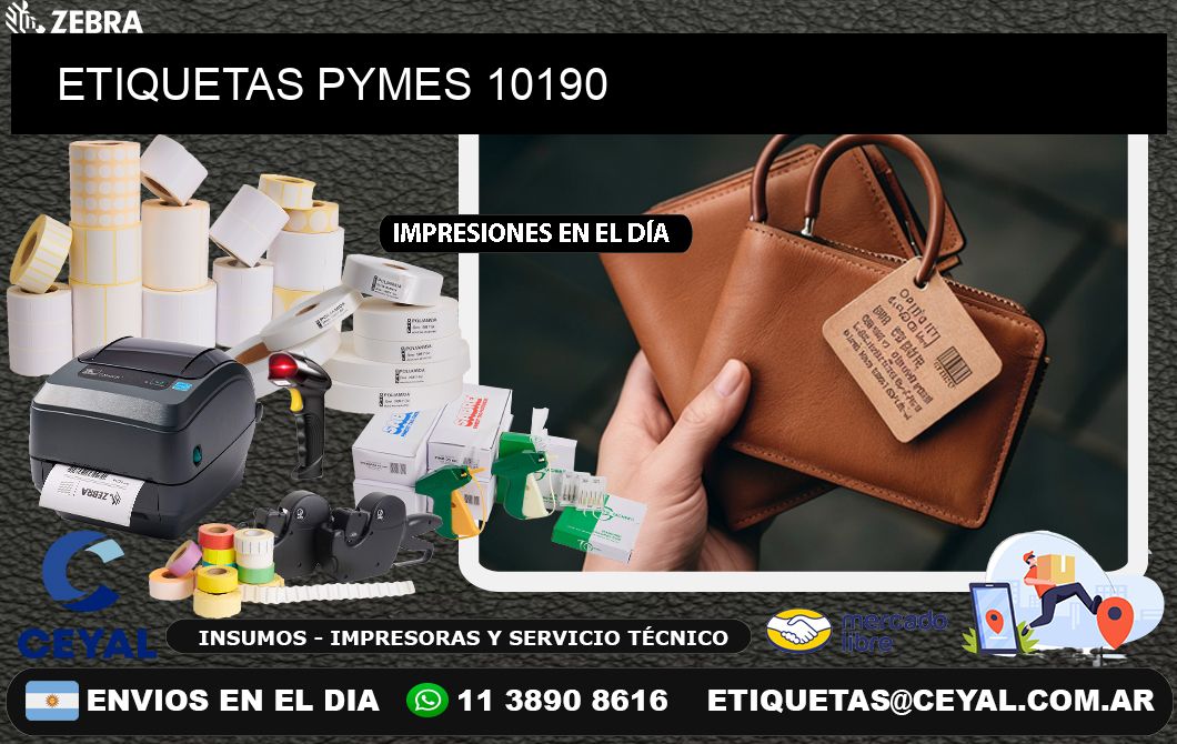 ETIQUETAS PYMES 10190