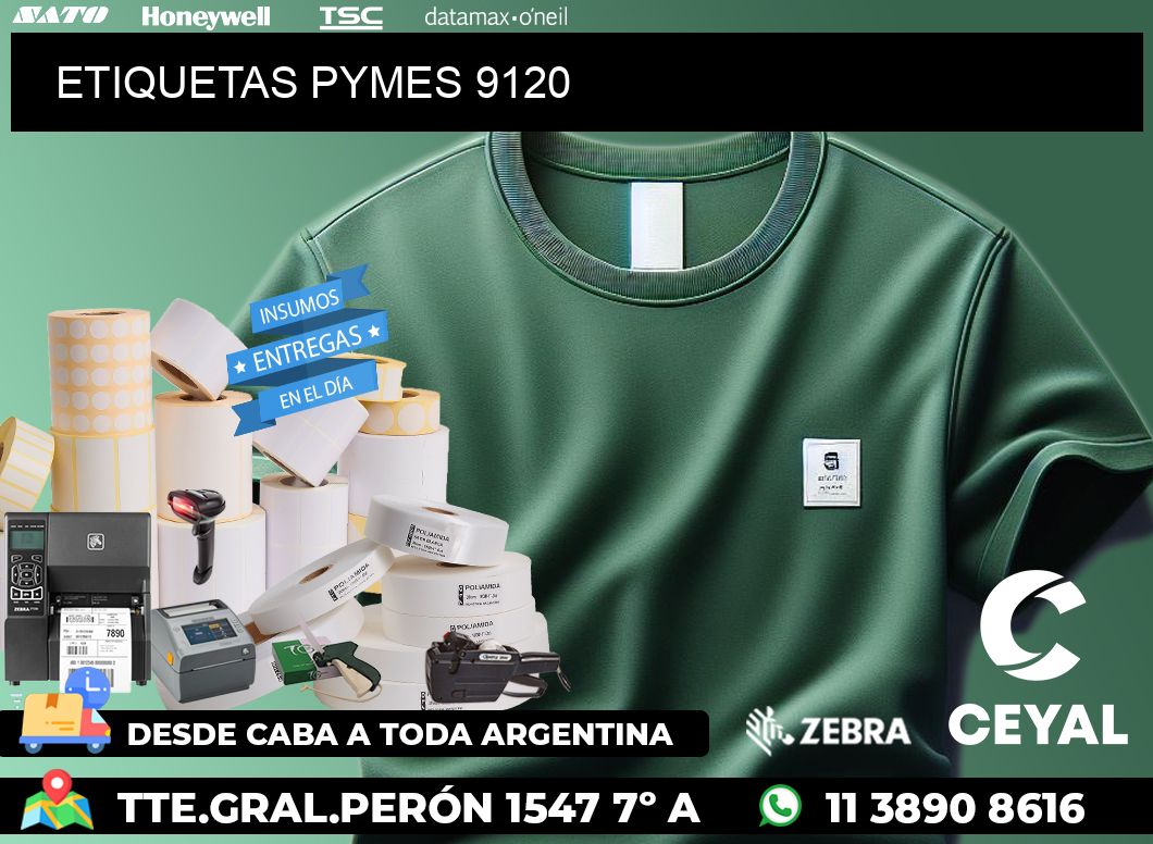 ETIQUETAS PYMES 9120