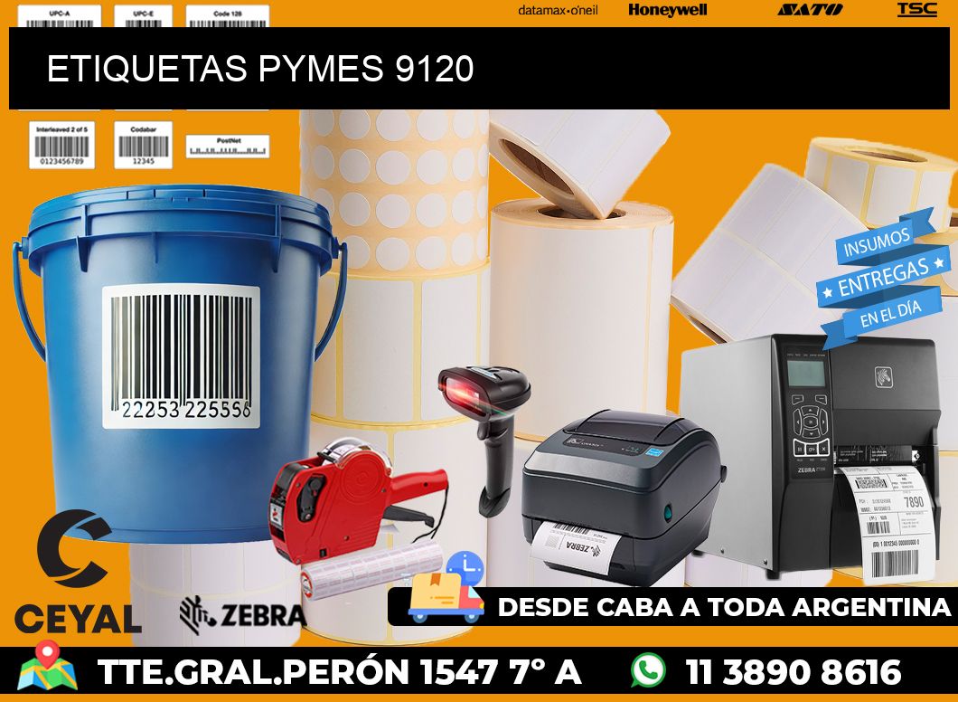 ETIQUETAS PYMES 9120