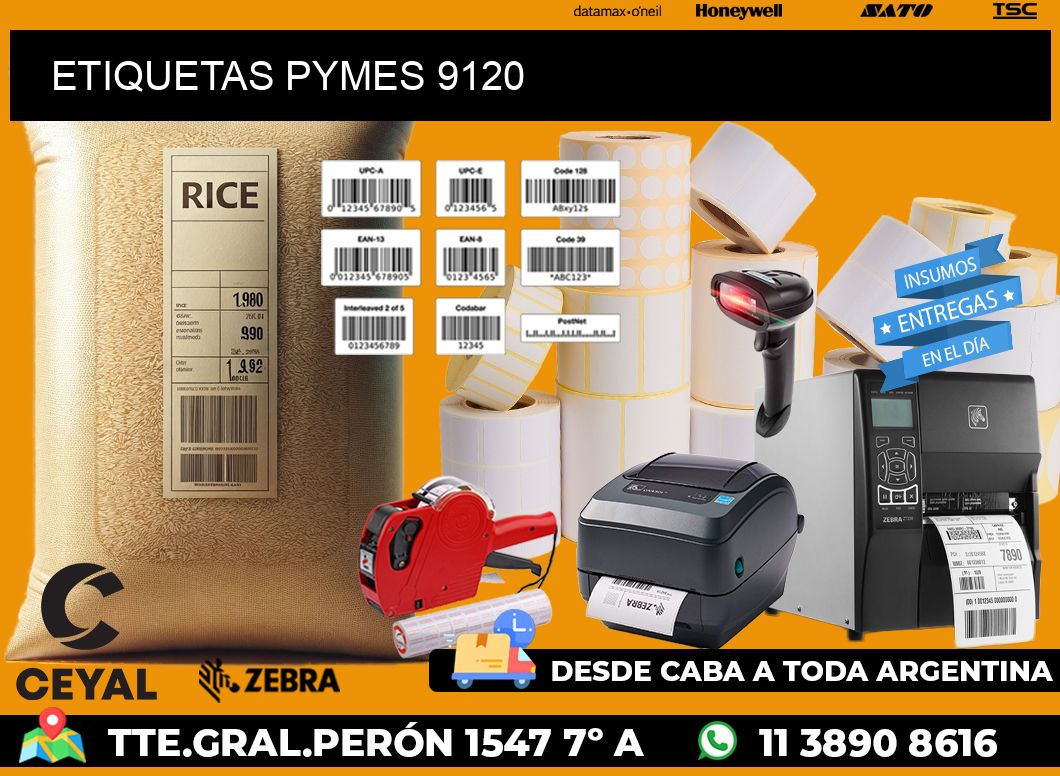 ETIQUETAS PYMES 9120