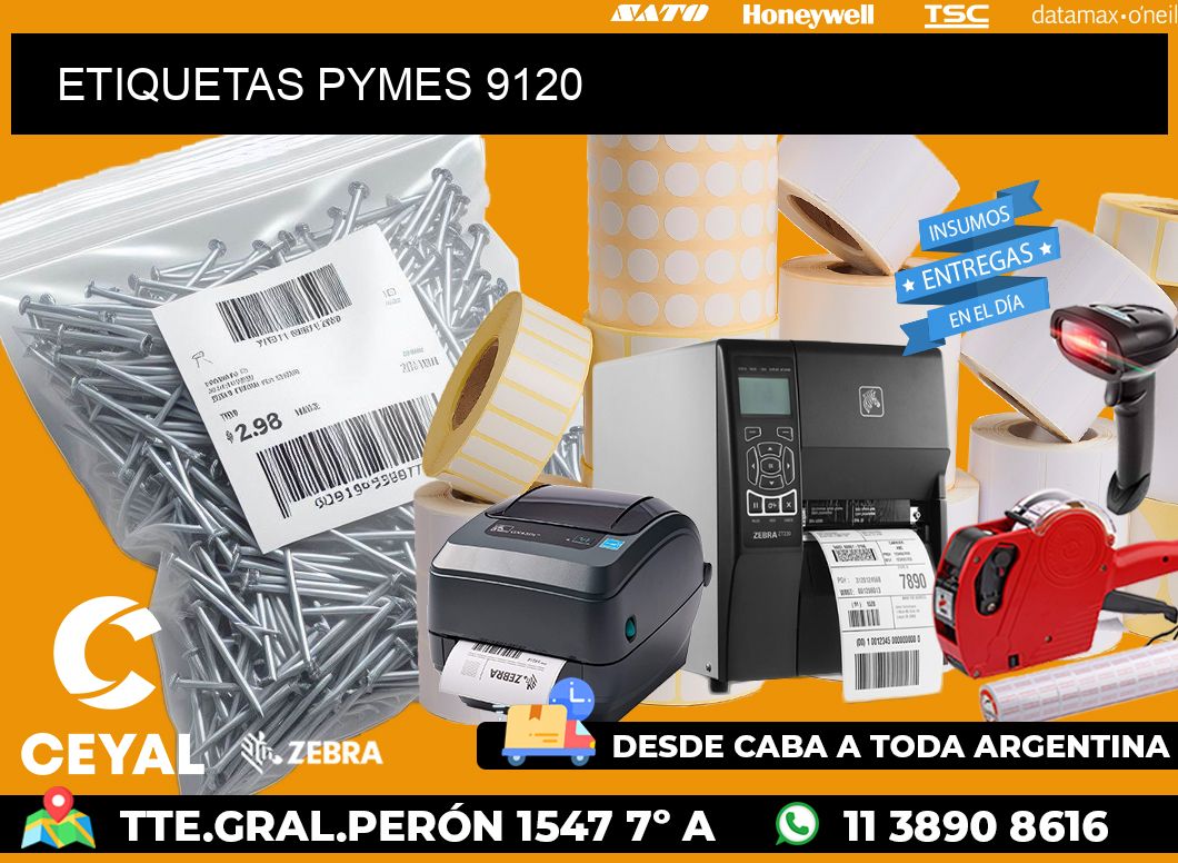 ETIQUETAS PYMES 9120