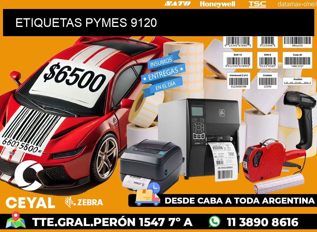 ETIQUETAS PYMES 9120