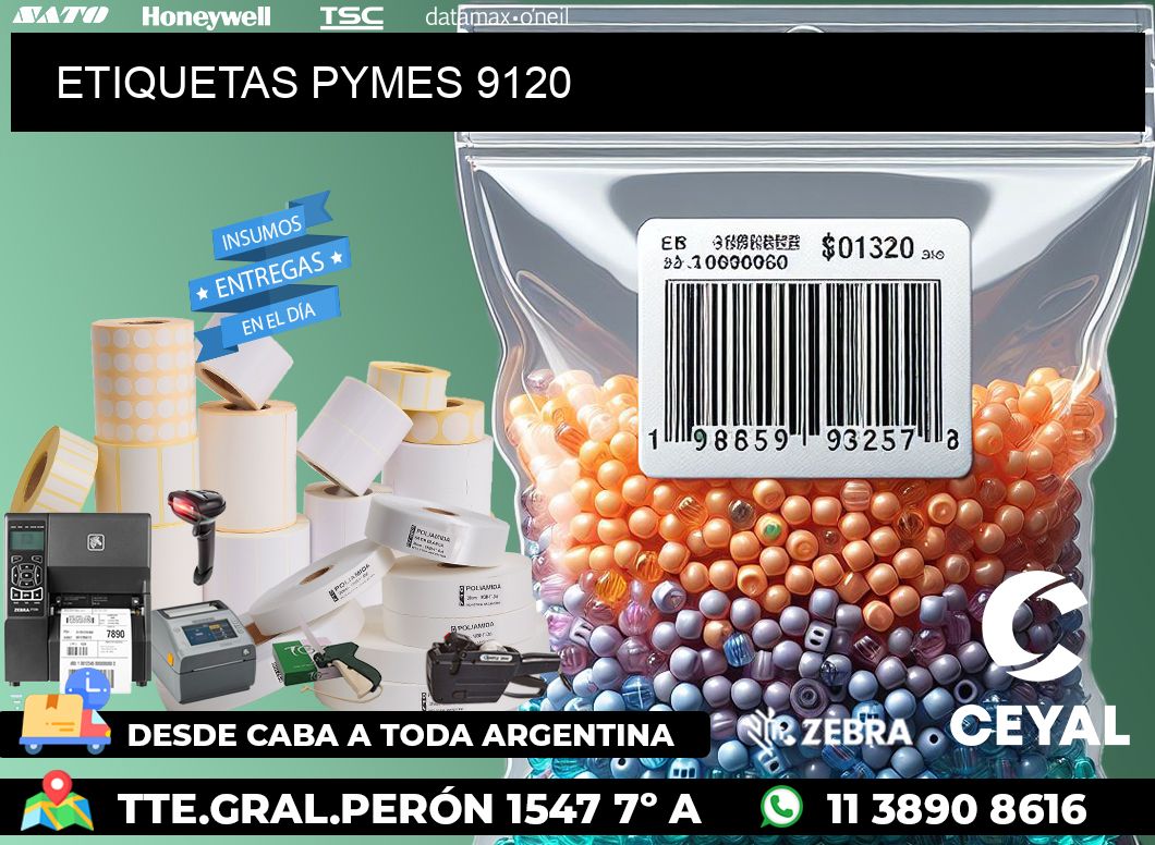 ETIQUETAS PYMES 9120