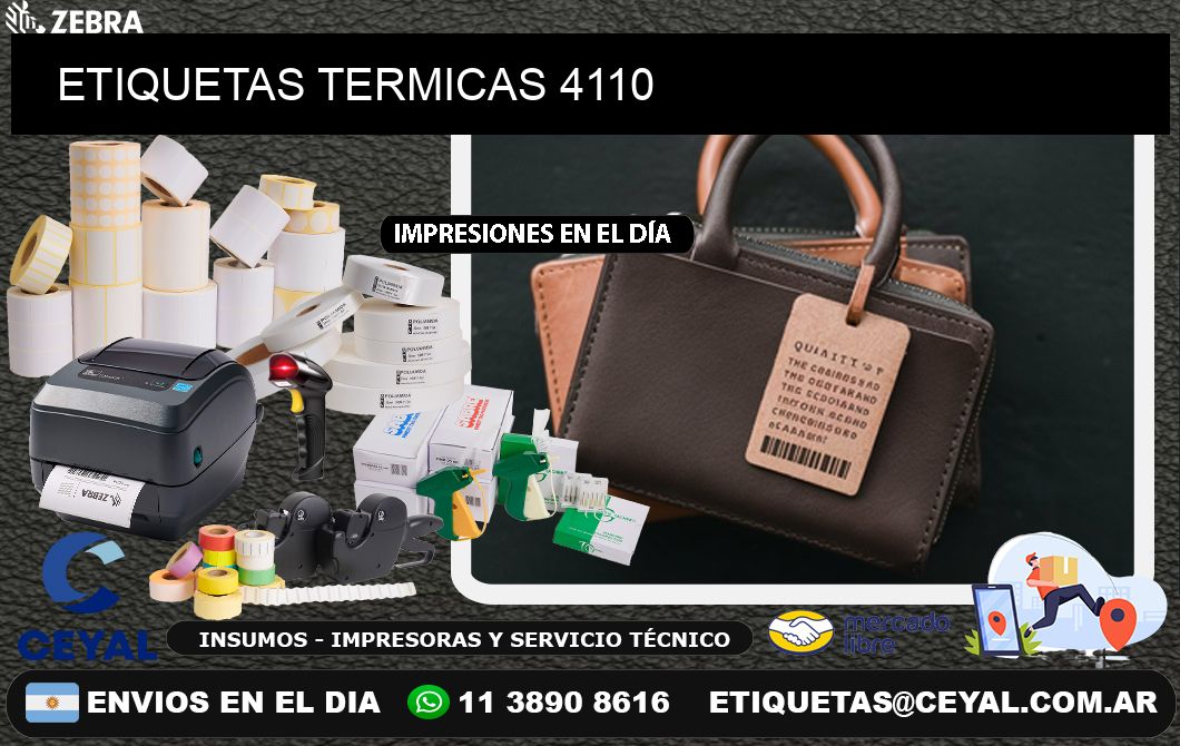 ETIQUETAS TERMICAS 4110