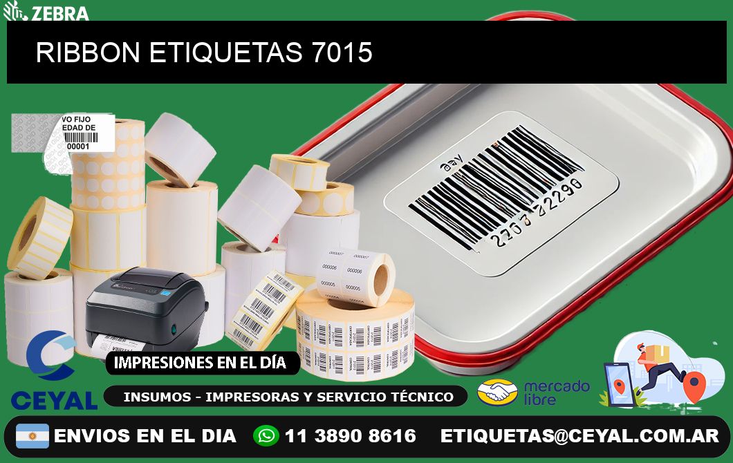 RIBBON ETIQUETAS 7015