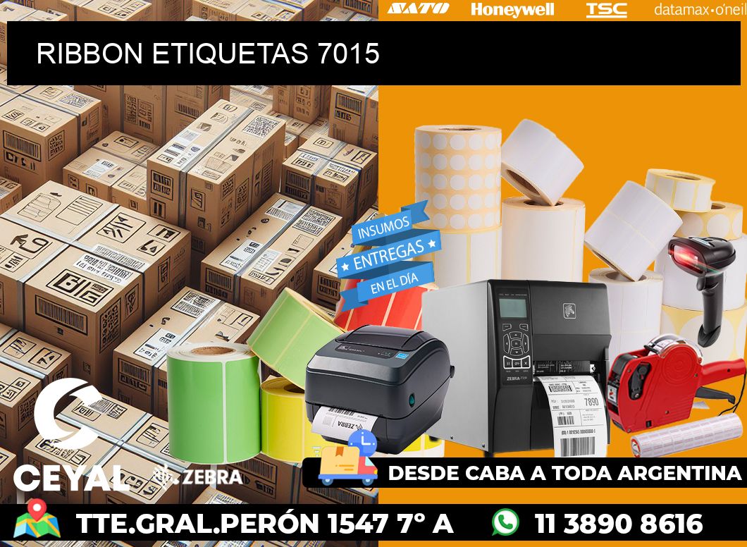 RIBBON ETIQUETAS 7015