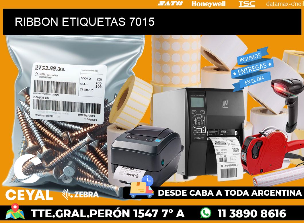 RIBBON ETIQUETAS 7015