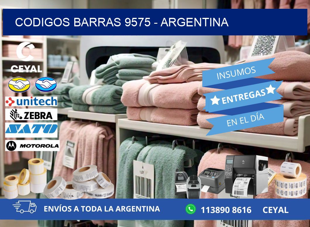 CODIGOS BARRAS 9575 - ARGENTINA