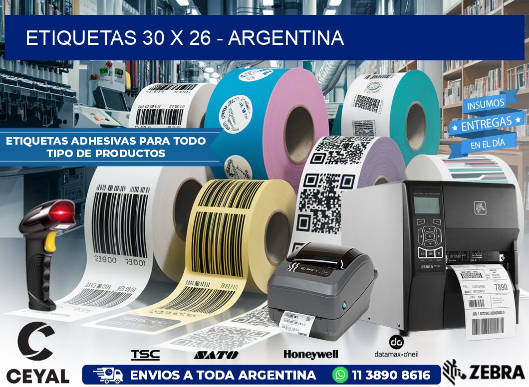 ETIQUETAS 30 x 26 – ARGENTINA