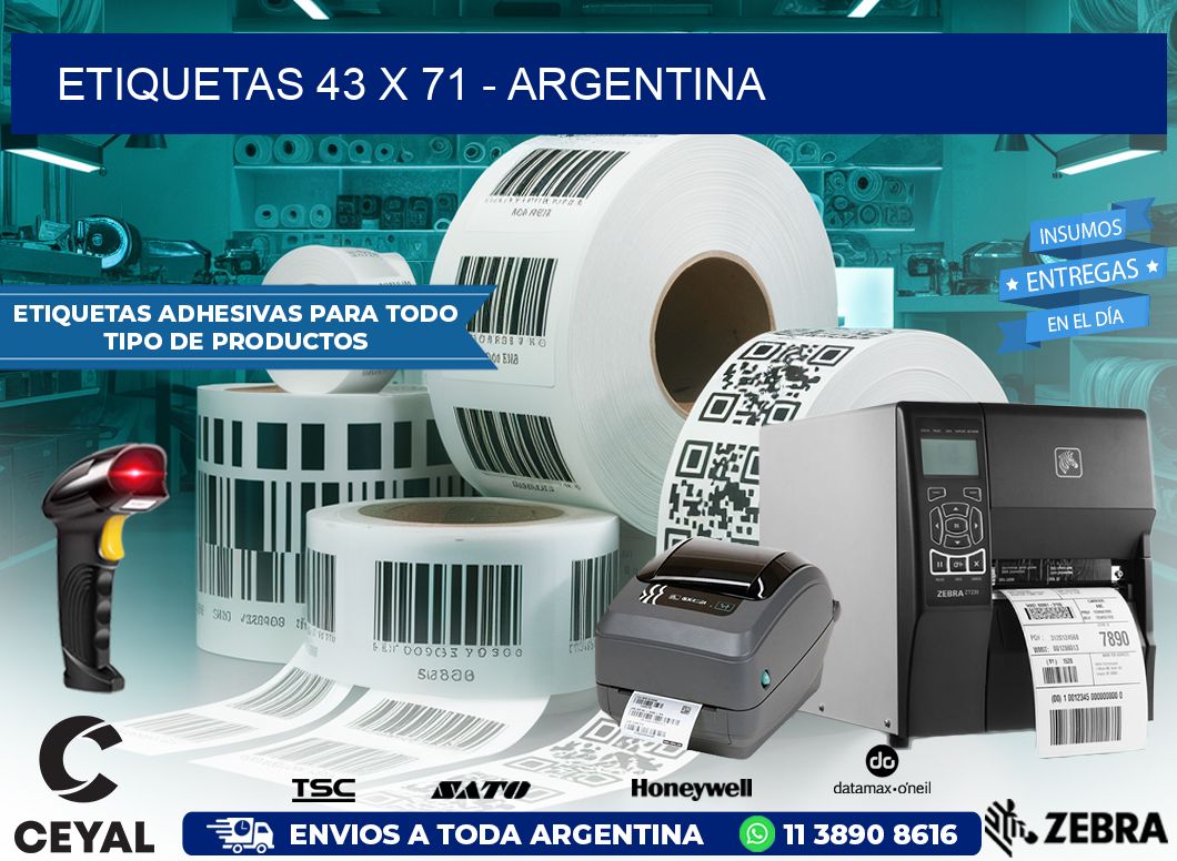 ETIQUETAS 43 x 71 – ARGENTINA