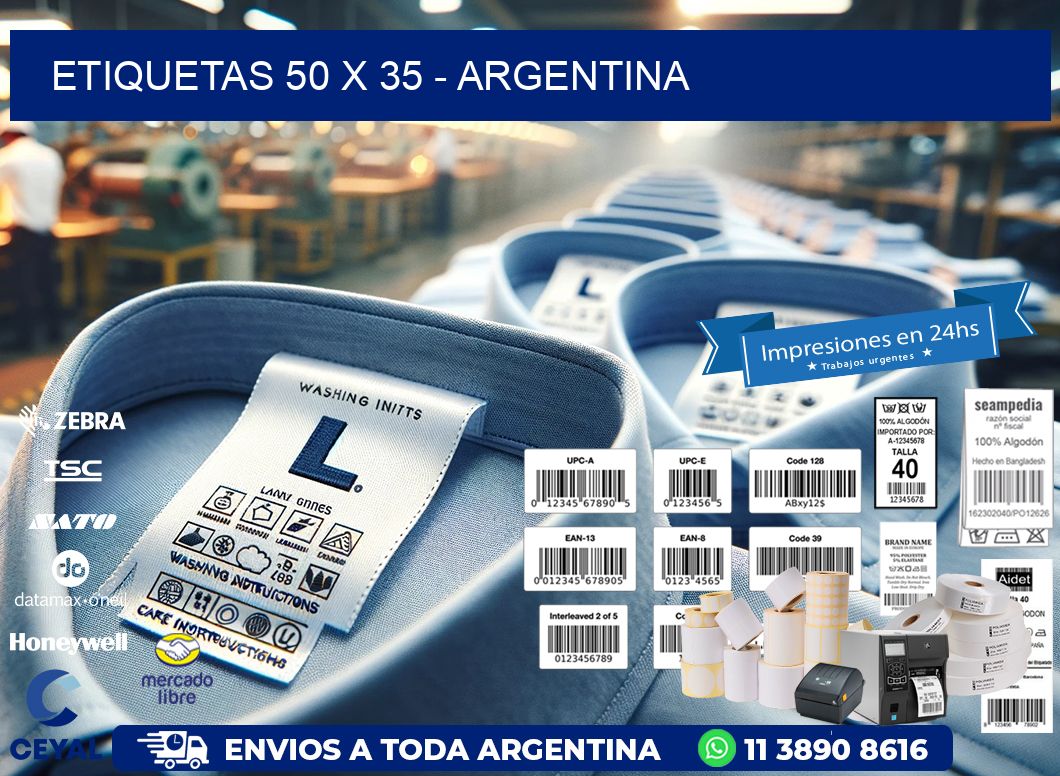 ETIQUETAS 50 x 35 - ARGENTINA