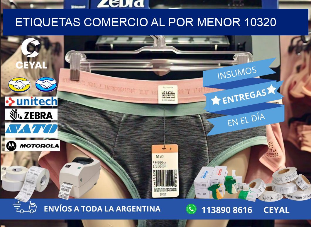 ETIQUETAS COMERCIO AL POR MENOR 10320