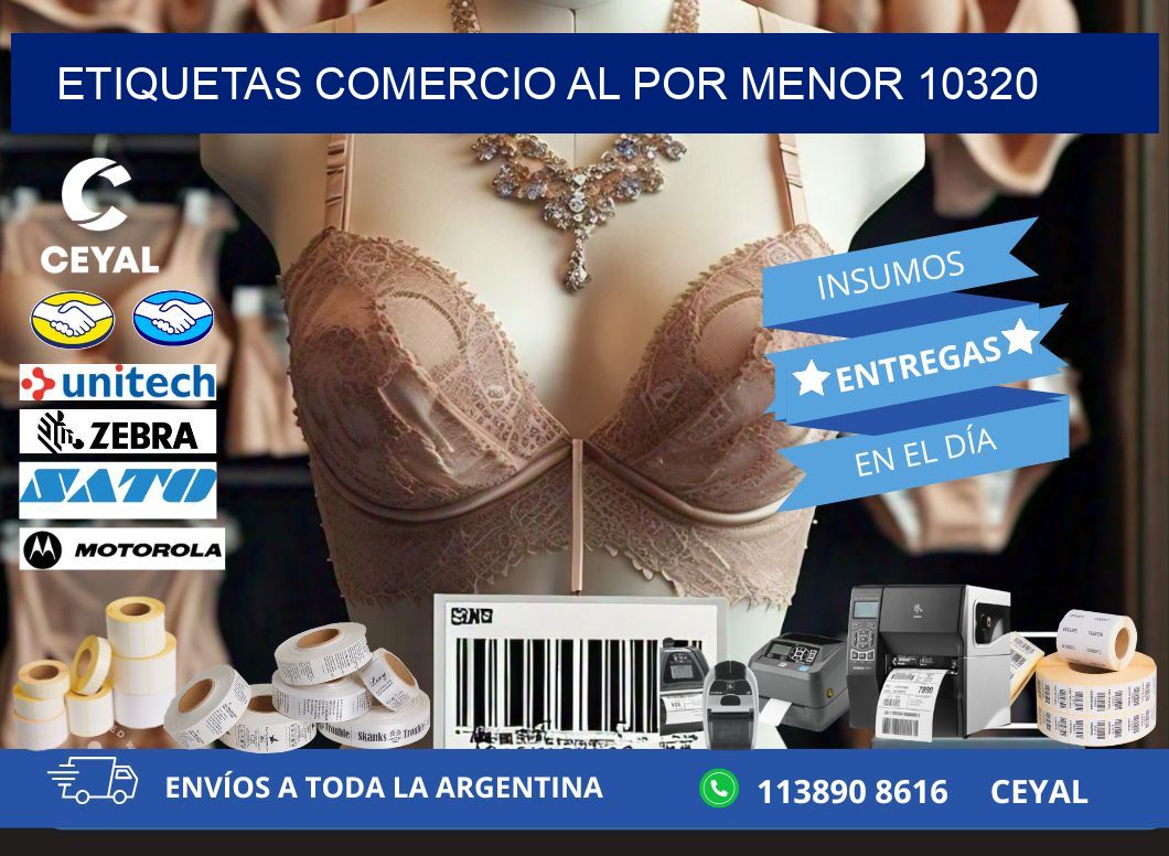 ETIQUETAS COMERCIO AL POR MENOR 10320